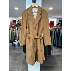 Alex Mill Wool Blend Long Coat Size L